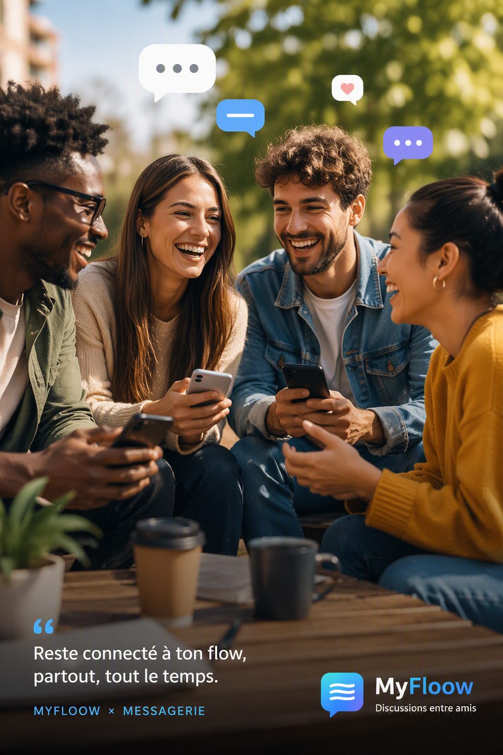 MyFloow — Discussions entre amis